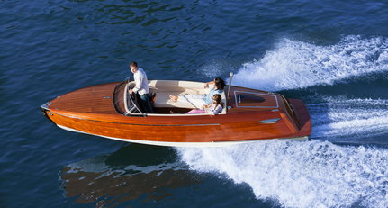 Motorboot NOX Motorboot Nox, Seitenansicht