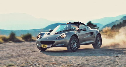 Who knew the Lotus Elise was such a dab hand on gravel?