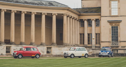 Blowing the bloody doors off in this witty tribute to The Italian Job