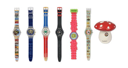 Einmalige Londoner Ausstellung von 200 ungetragenen Swatch Uhren