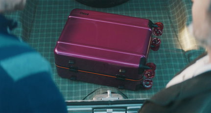 If only every suitcase was as beautiful as Floyd’s