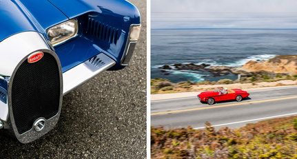 Entdecken Sie alle Gewinnerautos bei der Pebble Beach Tour
