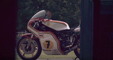 Watch a 1976 Grand Prix-winning Suzuki RG500 be brought back to life