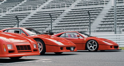 Die Evolution des Ferrari F40 – von der Straße auf die Rennpiste