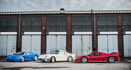 Tricolore à Grande Vitesse – Supercar-Trio auf dem Weg nach Paris