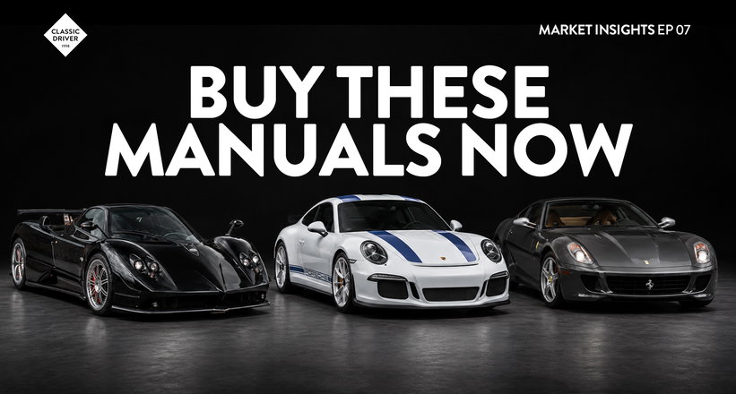 Are prices for the last manual sports cars about to peak? Hunter S. Thompson