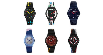 Mit diesen neuen Swatch-Uhren haben Sie sechs klassische Bond-Filme am Handgelenk
