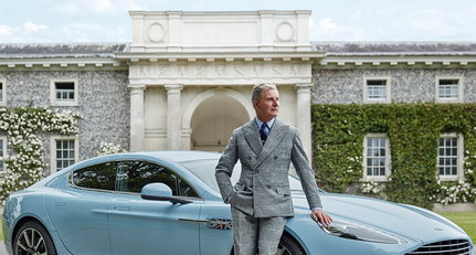 Jeremy Hackett has designed a special edition Aston Martin Rapide