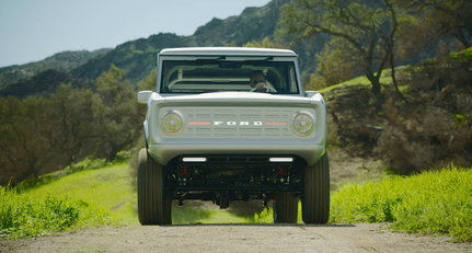 Hare across the prairie in blissful silence with this electric Ford Bronco