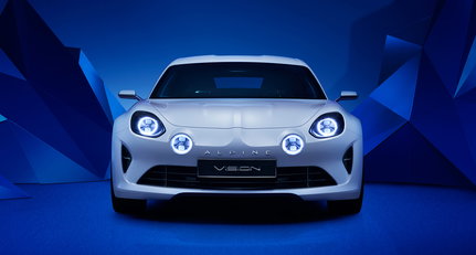 The Renault Alpine Vision concept has the Porsche 718 Cayman in its sights