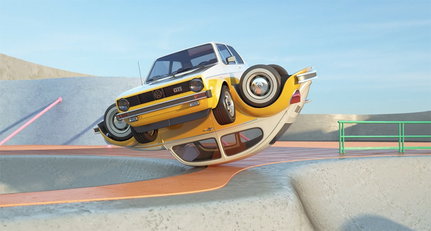 So haben Sie bestimmt noch nie einen braven Volkswagen erlebt