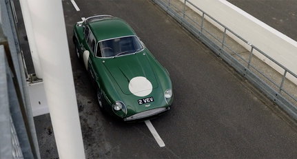 Treffen in Goodwood mit Jim Clarks Aston Martin DB4 GT Zagato