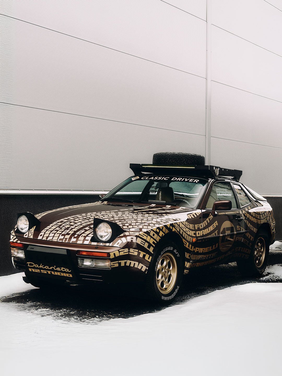 The Porsche 944 Dakarista goes FAT ice racing | Classic Driver