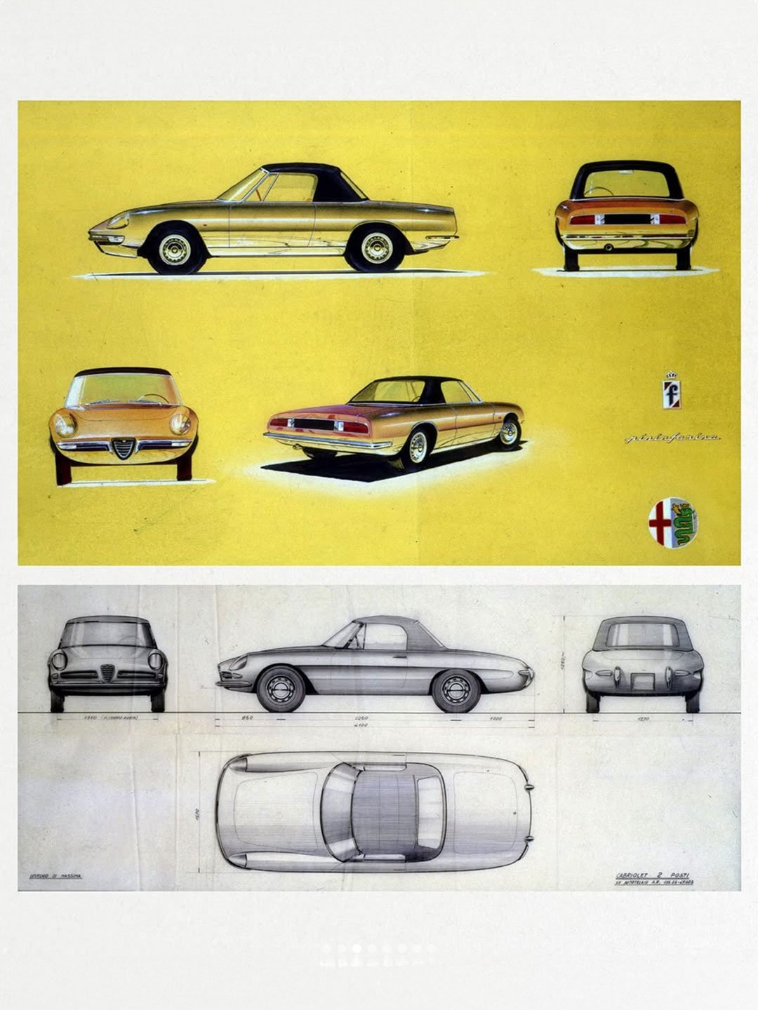 Pininfarina opens its archive for the 60th Alfa Spider anniversary
