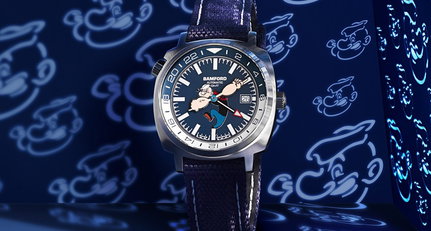 Eine Extraportion Spinat für diese Popeye Edition der Bamford GMT