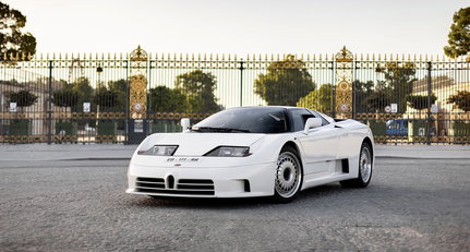 La Voiture Blanche – we’re all dreaming about this white Bugatti EB110