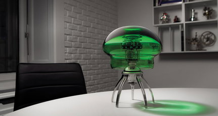 Lassen Sie sich die Uhrzeit doch künftig von einer Meduse ansagen