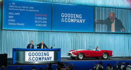 These were the top 10 auction results for collector cars in 2021