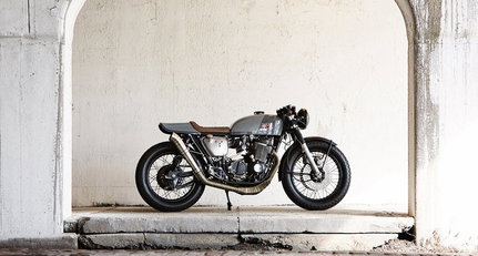 Dieser Honda CB750K Café Racer hat eine explosive Vergangenheit