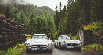 Die Arosa Classic Car 2018 war eine alpine Wasserschlacht