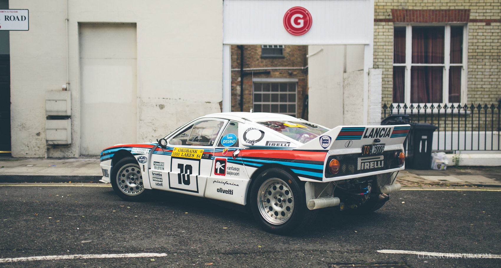 It's Martini Time for this Works Lancia 037 in London | Classic