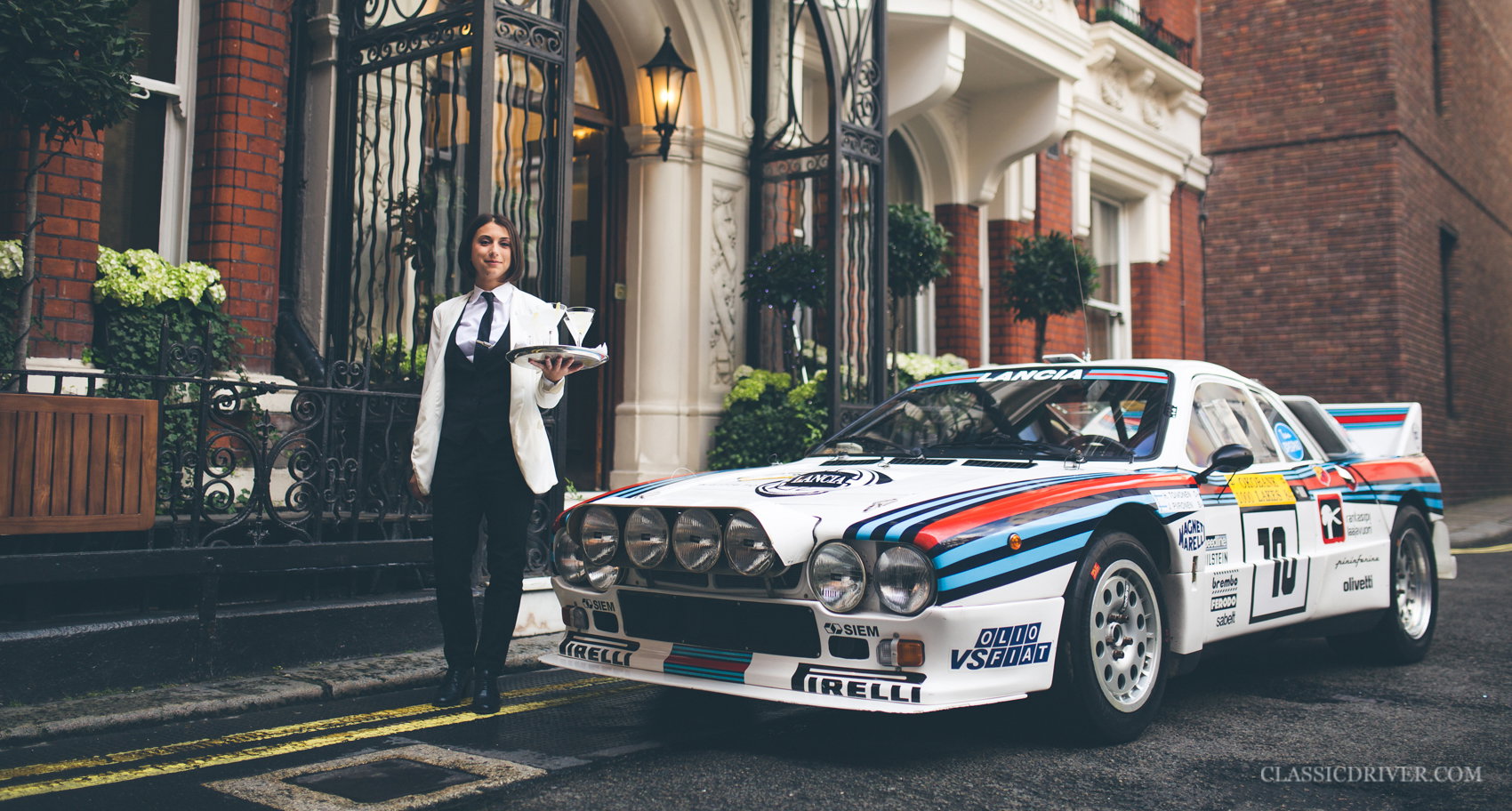 It's Martini Time for this Works Lancia 037 in London | Classic