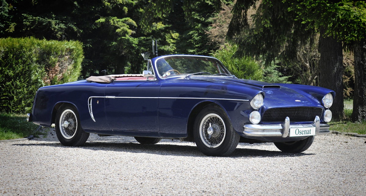 1954 Jaguar Mark VII Ghia-Aigle - Osenat at the Grand Parquet auction 2014