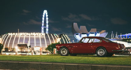 Tausende lassen sich den erstmaligen Fullerton Concours d`Elegance in Singapur nicht entgehen