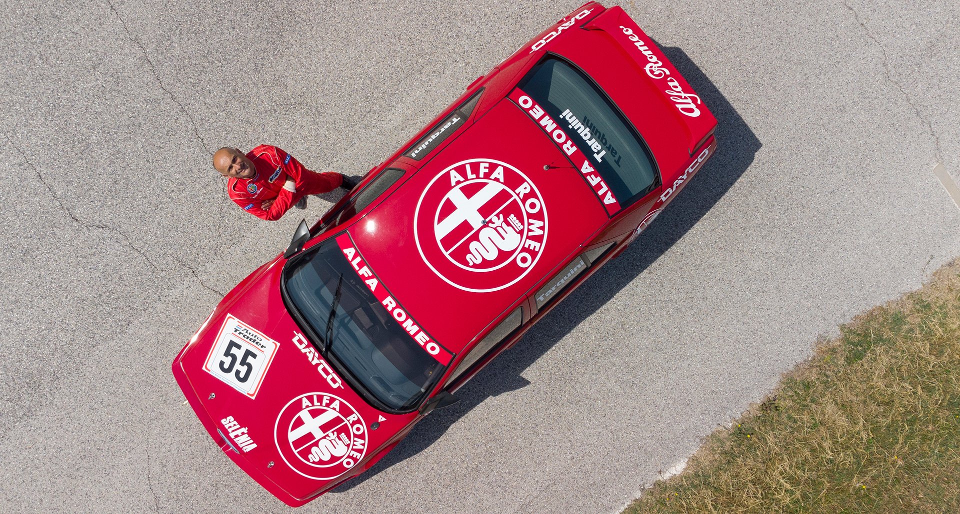 These Alfa Romeo 155 touring cars will leave you shaken and