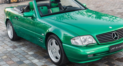 Spidermans Erzfeind würde diesen giftgrünen Mercedes SL Designo fahren