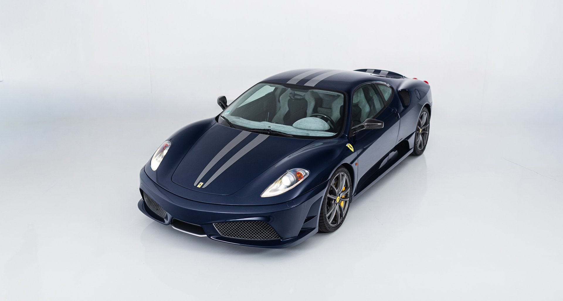 The first Ferrari 430 Scuderia ever built is stepping out of the