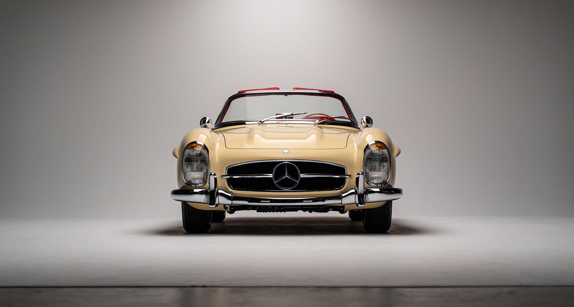 This 300 SL Roadster proves the Drop-Top beats the Gullwing