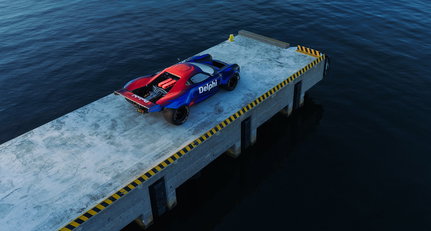 Oilstainlab's Half-11 takes on Europe as a psychedelic art car