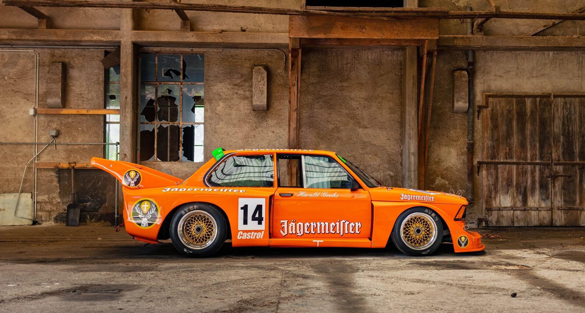 Extremely quick and wickedly orange – This BMW 320 Group 5 is a