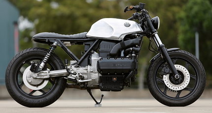 This custom BMW is as beautiful as it is homesick