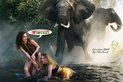 Pirelli Calendar 2009: Shot by Peter Beard in Botswana Pirelli Calendar 2009: Shot by Peter Beard in Botswana