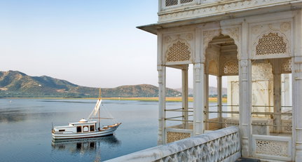 Taj Lake Palace Udaipur: Der weiße Schwan