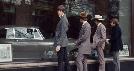 Snapshot, 1967: Auf Einkaufstour in Mayfair mit den Gibb Brothers