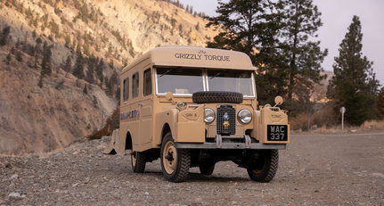 Adventure awaits in this iconic continent-crossing 1957 Land Rover Series 1