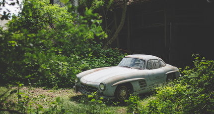 Ist dieser Mercedes-Benz 300 SL der größte Scheunenfund aller Zeiten?