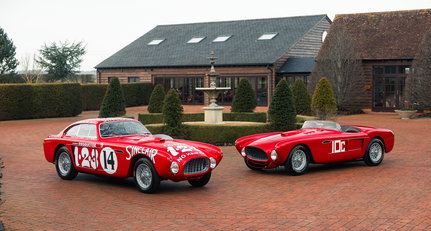 Diese zwei Ferrari 340 Mexico jagten nach Ruhm bei der Carrera Panamericana