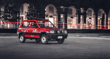 Dieser Fiat Panda 4x4 Val d'Isère ist bereit für den Jetset-Winter