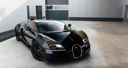 Bei diesem Bugatti Veyron ist nicht alles Gold, was glänzt – aber erstaunlich viel
