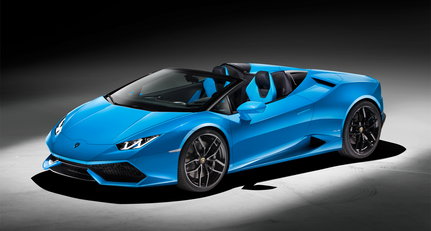 Blue wonder – Lamborghini Huracán Spyder to debut at Frankfurt