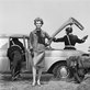Helmut Newton At the French-Belgian Border, French Vogue, 1962, (Mercedes Benz 190c) © Helmut Newton Foundation Helmut Newton At the French-Belgian Border, French Vogue, 1962, (Mercedes Benz 190c) © Helmut Newton Foundation
