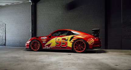 Live the Lightning McQueen dream with this Porsche 911 GT3 RS