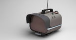 Sony Corporation (Tokyo, Japan, est. 1946). Television (TX8-301). 1959. Plastic, metal, and glass, 8 1/2 × 8 1/4 × 10″ (21.6 × 21 × 25.4 cm). The Museum of Modern Art, New York. Gift of Jo Carole and Ronald S. Lauder Sony Corporation (Tokyo, Japan, est. 1946). Television (TX8-301). 1959. Plastic, metal, and glass, 8 1/2 × 8 1/4 × 10″ (21.6 × 21 × 25.4 cm). The Museum of Modern Art, New York. Gift of Jo Carole and Ronald S. Lauder