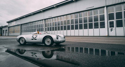 Keeping it cool at FAT Ice Race with a hot-blooded Porsche 550 A Spyder