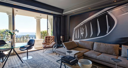 In diesem Hotelzimmer hätte sich auch Fangio zuhause gefühlt