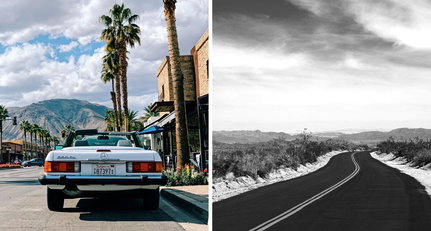 Fuori Concorso hits California with an all-white collector-car road trip